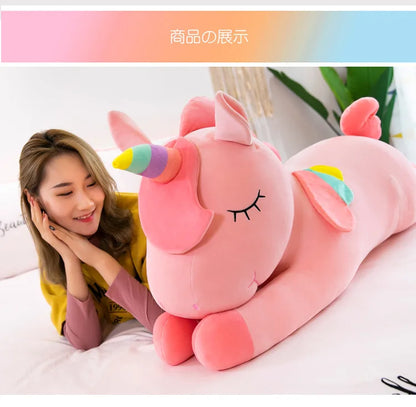 30-50cm Kawaii Unicorn Pony Doll Plush Toy Kids Birthday Gift Doll Pillow/Cushion Christmas Gift for Family and Friends