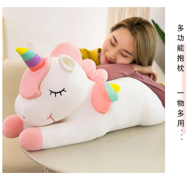 30-50cm Kawaii Unicorn Pony Doll Plush Toy Kids Birthday Gift Doll Pillow/Cushion Christmas Gift for Family and Friends