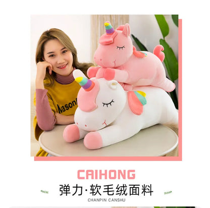 30-50cm Kawaii Unicorn Pony Doll Plush Toy Kids Birthday Gift Doll Pillow/Cushion Christmas Gift for Family and Friends