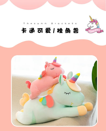 30-50cm Kawaii Unicorn Pony Doll Plush Toy Kids Birthday Gift Doll Pillow/Cushion Christmas Gift for Family and Friends