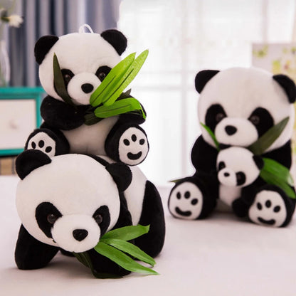 9-16cm 1Pc HOT Large Size Panda Doll Plush Toy Baby Bear Pillow Panda Cloth Doll Kids Toys Baby Birthday Gift For Children