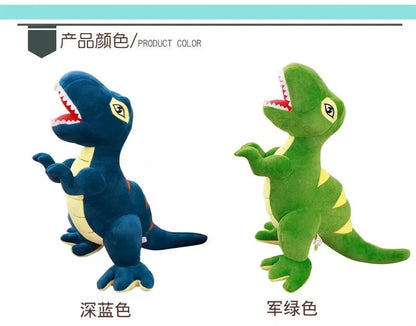 Hot 60cm/90cm Cartoon Dinosaur Plush Toys Hobbies Huge Tyrannosaurus Rex Plush Dolls Stuffed Toys For Children Boys Classic Toys