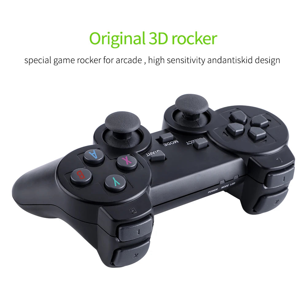 Video Game Console 64G Built-in 20000 Games Retro handheld Game Console Wireless Controller Game Player For Children Xmas Gifts