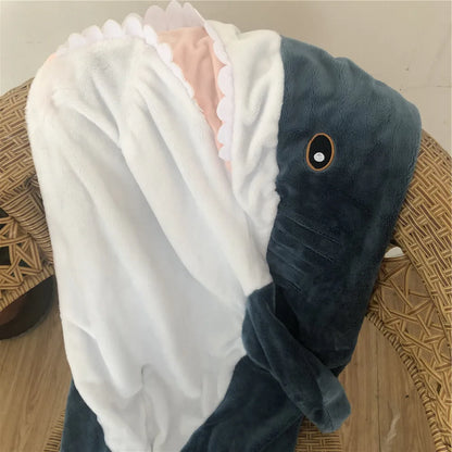 80/100/140cm Giant Shark skin Plush Toy Soft Plush Shark Skin Semi-finished Coat Fish Pillow Toys Dolll Gift for Kids Child