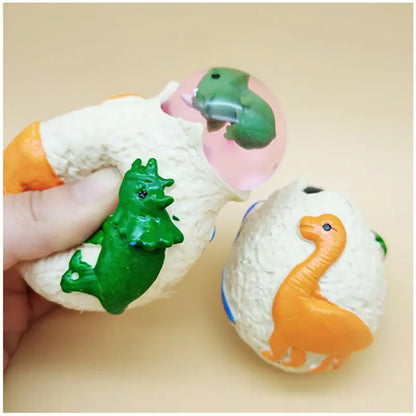 Surprise Dinosaur Eggs Anti Stress Grape Ball Squeeze Relief Vent Toy Kids Toy