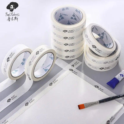 Paul Rubens 2.5cm *20m Professional Sketch Gouache Watercolor Masking Tape Decorative Adhesive Tapes School Art Set Supplies