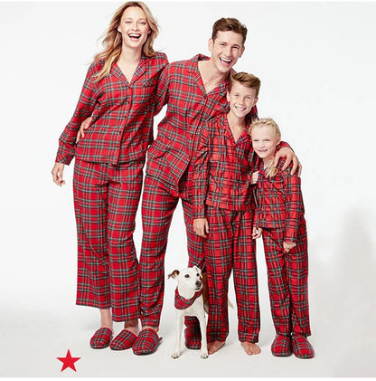 Christmas Homewear Family Clothes Print Long Sleeve Sleepwear Tracksuit Mother Daughter Father Son Matching Outfits Baby Rompers