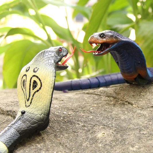 Naja Cobra Plastic Snake Toy Funny Remote Control for King Cobra Interesting Egg Children Gift High Simulation Radio Control Toy