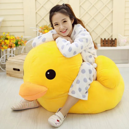 20cmKawaii Big Yellow Duck Mini Plush Dolls Toy Cute Soft Cartoon Stuffed Animal Toys Birthday Gifts for Children Kids Baby Girl