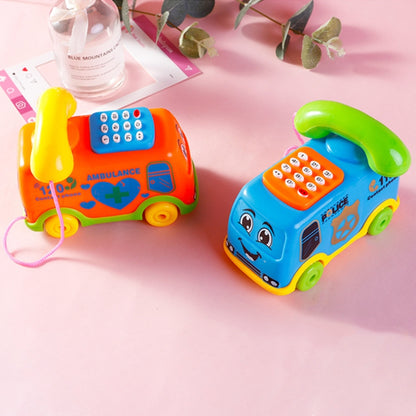 Children Lifelike Telephone Educational Set Toys for Over 1 Year Old Kids Keyboard Set Improve Intelligence Toys Random Color