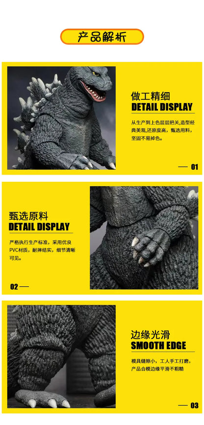 1962 Movie Version Of Godzilla Monster King 6-inch Articulated Movable Figurine Popular Children's Toy Exquisite Gifts Models