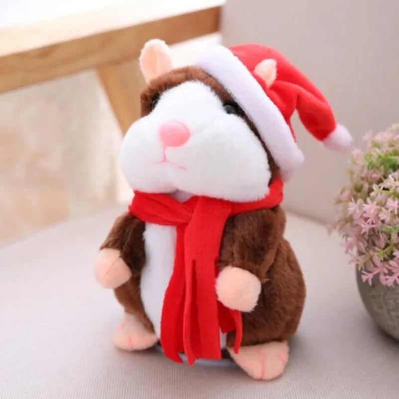 Talking Hamster Recording Voles Imitate Speak Sound Repeat Children Partner Plush Toy Stuffed & Plush Animals Gift Dropshipping