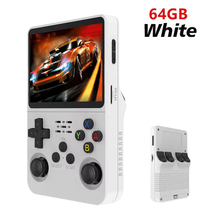 R36S Retro Handheld Video Game Console Linux System 3.5 Inch IPS Screen Portable Pocket Video Player 128GB Games Mini Boy Gift