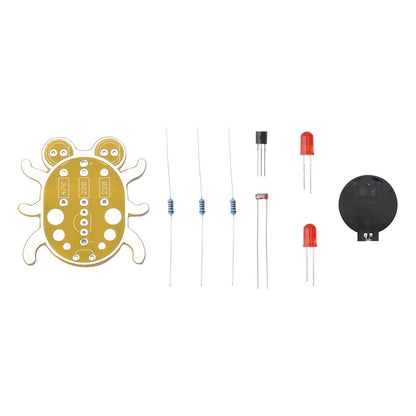 Electronic Diy Kit Weevil Eye Beginner Learn To Solder Fun Kit Handmade Gift Fit for Student Experiment Parent-Child Interaction