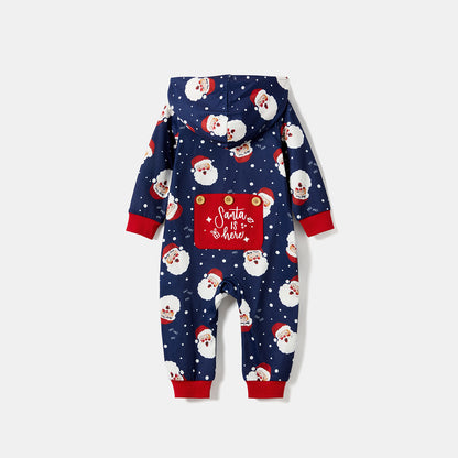 PatPat Christmas Family Pajamas Matching Set - Casual Christmas pattern