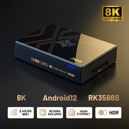 Kinhank Super Console X5 PRO Retro Video Game Console RK3588 8GDDR4 with 4T HDD 16000+ Games Plug and Play for PS2/PS1/SS/DC/N64