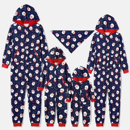 PatPat Christmas Family Pajamas Matching Set - Casual Christmas pattern