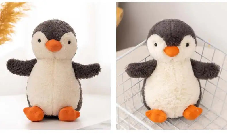 16cm Cute Warm Plush Toy Squishy Kawaii Penguin Sleeping Cute Plush Toy Animal Doll Adorable Plushie For Birthday Gift