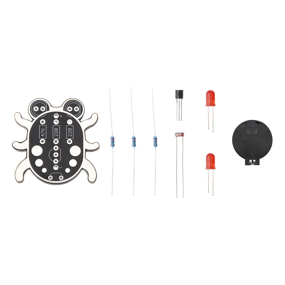 Electronic Diy Kit Weevil Eye Beginner Learn To Solder Fun Kit Handmade Gift Fit for Student Experiment Parent-Child Interaction