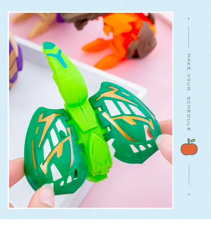 Children Deformed Dinosaur Egg Toy Kid Simulation Dinosaur Deformation Egg Boy Mini Deformed Twisted Egg Kindergarten Small Gift