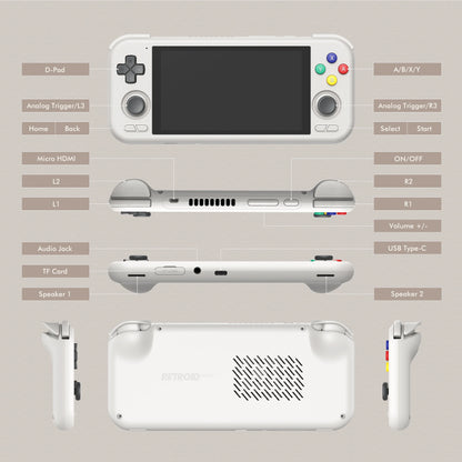 Retroid Pocket 4 Pro Android Handheld Retro Gaming Console with Games Setup Option | Game Cove PH