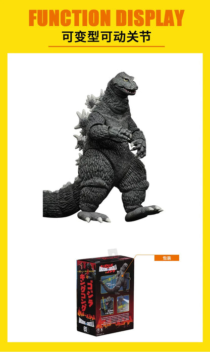 1962 Movie Version Of Godzilla Monster King 6-inch Articulated Movable Figurine Popular Children's Toy Exquisite Gifts Models