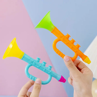 Baby Music Toys Children Early Montessori Educational Toy Colorful Musical Instruments Games for Kids Trumpet Random Color