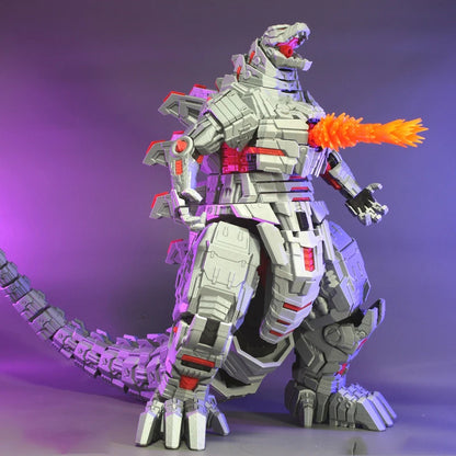 3D printing of super large mechanical Godzilla toy models, movable adult toys, home ornaments, movie Godzilla models