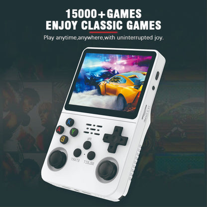 R36S Retro Handheld Video Game Console Linux System 3.5 Inch IPS Screen Portable Pocket Video Player 128GB Games Mini Boy Gift