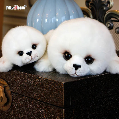 Soft Cute Seals Plush Toy Sea World Animal Sea Lion Stuffed Doll Big-Eyes Baby Birthday Gift for Kids Christmas Dropshipping