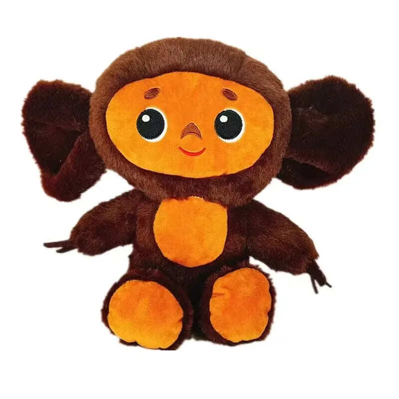 2023 Russia Movie Cheburashka Monkey Plush Toy чебурашка игрушка Stuffed Cartoon Doll Sleep Baby Toys For Kids Children Gift