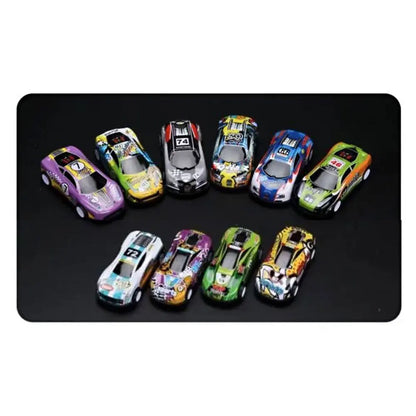 10/20/30/50Pc Kids Alloy Mini Racing Car Storage Box Pull Back Car Set Rebound Multiple Vehicle Collections Toys Boys Xmas Gift