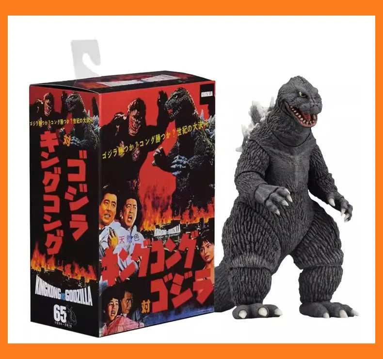 1962 Movie Version Of Godzilla Monster King 6-inch Articulated Movable Figurine Popular Children's Toy Exquisite Gifts Models