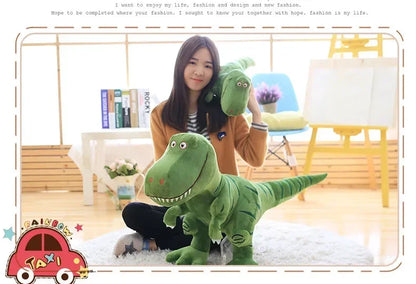 1pc 40-100cm New Dinosaur Plush Toys Soft Cartoon Tyrannosaurus Cute Stuffed Dolls for Birthday Gift Kawaii Peluche