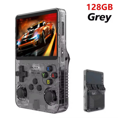 R36S Retro Handheld Video Game Console Linux System 3.5 Inch IPS Screen Portable Pocket Video Player 128GB Games Mini Boy Gift