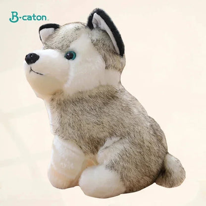 20cm Lifelike Cute Husky Dog Plush Toys Soft Stuffed Animal Kawaii  Children Toys Birthday Gift for Girl Cartoon Fluffy Dog Toy