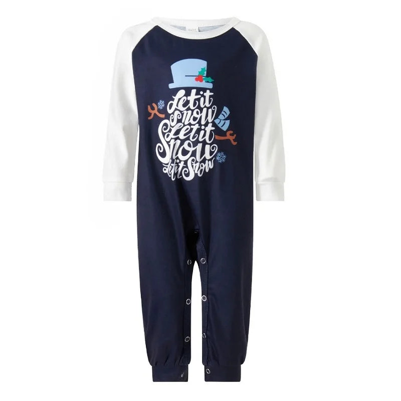 Christmas Pajamas Family Matching Outfits Adult And Kids Clothes Tops+Pants Xmas Sleepwear Sets Newborn Baby Boy Girl Jumpsuit