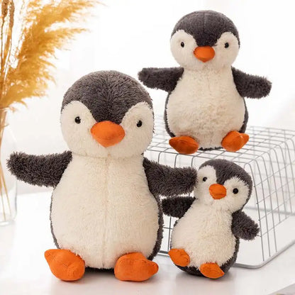 16cm Cute Warm Plush Toy Squishy Kawaii Penguin Sleeping Cute Plush Toy Animal Doll Adorable Plushie For Birthday Gift