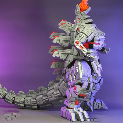 3D printing of super large mechanical Godzilla toy models, movable adult toys, home ornaments, movie Godzilla models