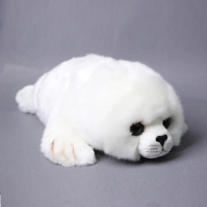 Soft Cute Seals Plush Toy Sea World Animal Sea Lion Stuffed Doll Big-Eyes Baby Birthday Gift for Kids Christmas Dropshipping