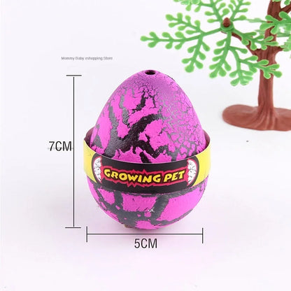 1pc Dinosaur Eggs Hatching in Water Mini Water Growing Animal Eggs Dinosaur Grow Egg Novelty Educational Toys for Kids Gift