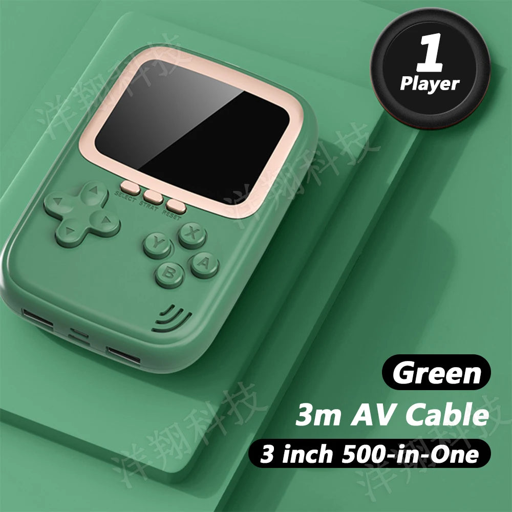 10000 Mah Large Capacity Portable Retro Game Console 2.8 Inch Power Bank Video Game Dual USB Output Mini Handheld Game Player