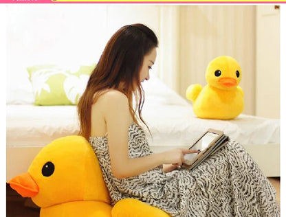 20cmKawaii Big Yellow Duck Mini Plush Dolls Toy Cute Soft Cartoon Stuffed Animal Toys Birthday Gifts for Children Kids Baby Girl