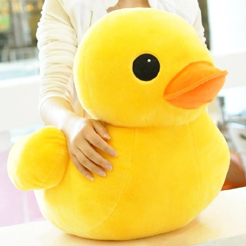 20cmKawaii Big Yellow Duck Mini Plush Dolls Toy Cute Soft Cartoon Stuffed Animal Toys Birthday Gifts for Children Kids Baby Girl