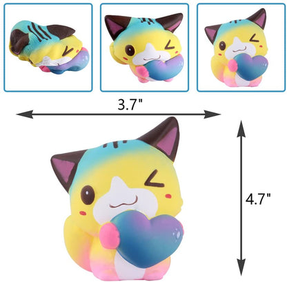 Jumbo Squishy Kawaii Animal Unicorn Cake Deer Panda Squishies Slow Rising Stress Ball fidget toys Squeeze food Toys for Kids