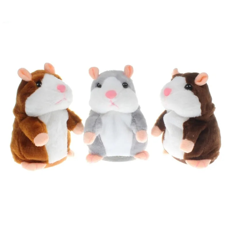 Talking Hamster Recording Voles Imitate Speak Sound Repeat Children Partner Plush Toy Stuffed & Plush Animals Gift Dropshipping