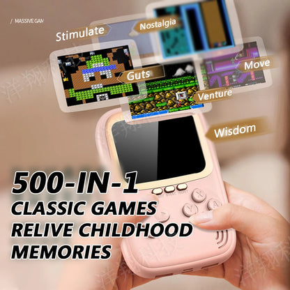 10000 Mah Large Capacity Portable Retro Game Console 2.8 Inch Power Bank Video Game Dual USB Output Mini Handheld Game Player