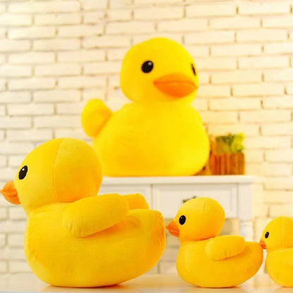 20cmKawaii Big Yellow Duck Mini Plush Dolls Toy Cute Soft Cartoon Stuffed Animal Toys Birthday Gifts for Children Kids Baby Girl