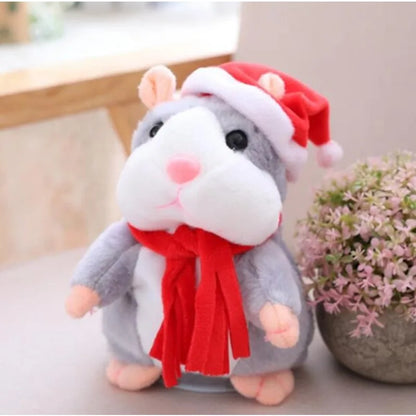 Talking Hamster Recording Voles Imitate Speak Sound Repeat Children Partner Plush Toy Stuffed & Plush Animals Gift Dropshipping