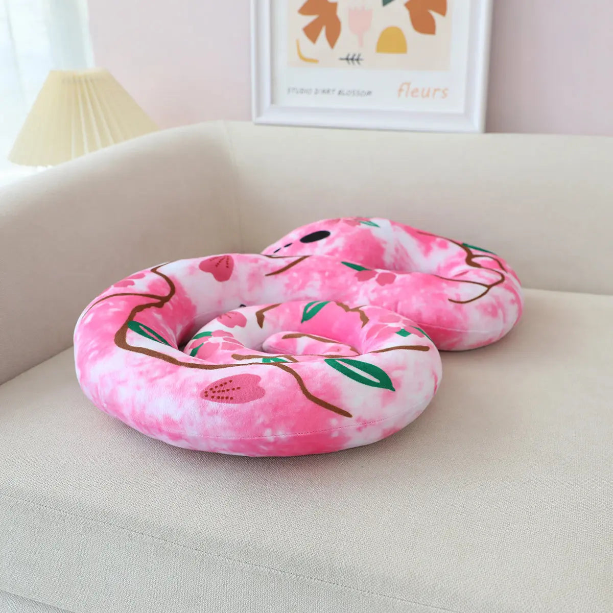 Creative Snake Plush Cartoon Simulation Animal Toys Python Stuffed Dolls Kawaii Room Decor Kids Birthday Xmas Gifts